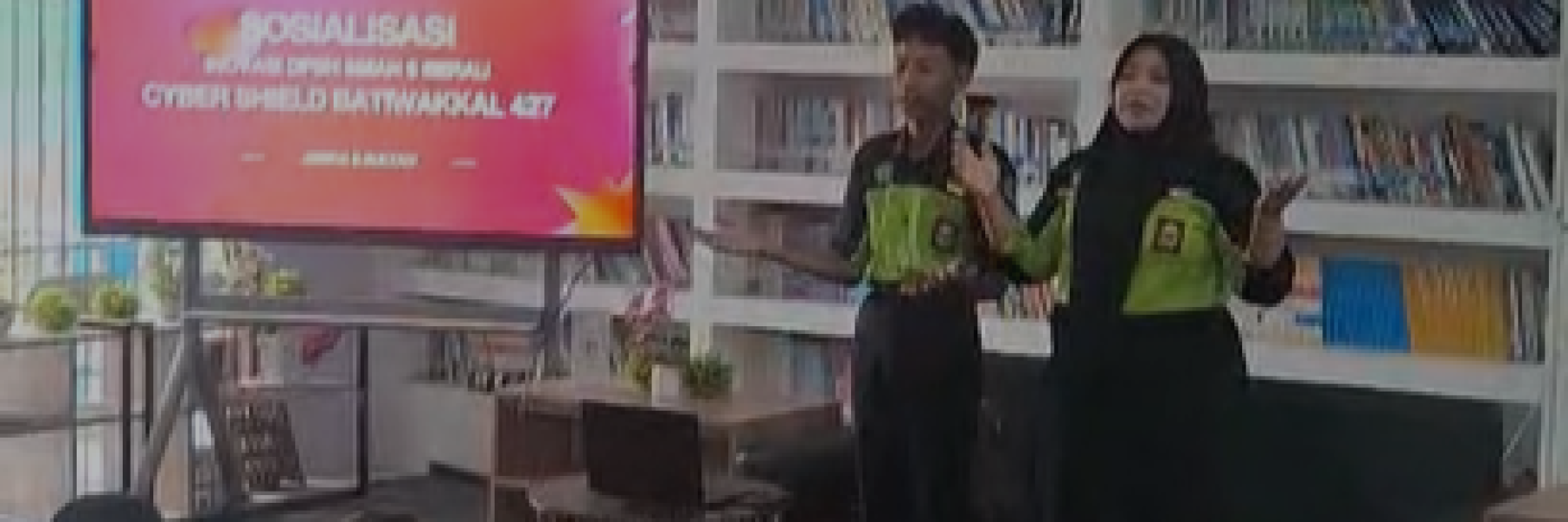 Program edukasi digital oleh Duta Pelajar Sadar Hukum  SMA Negeri 6 Berau